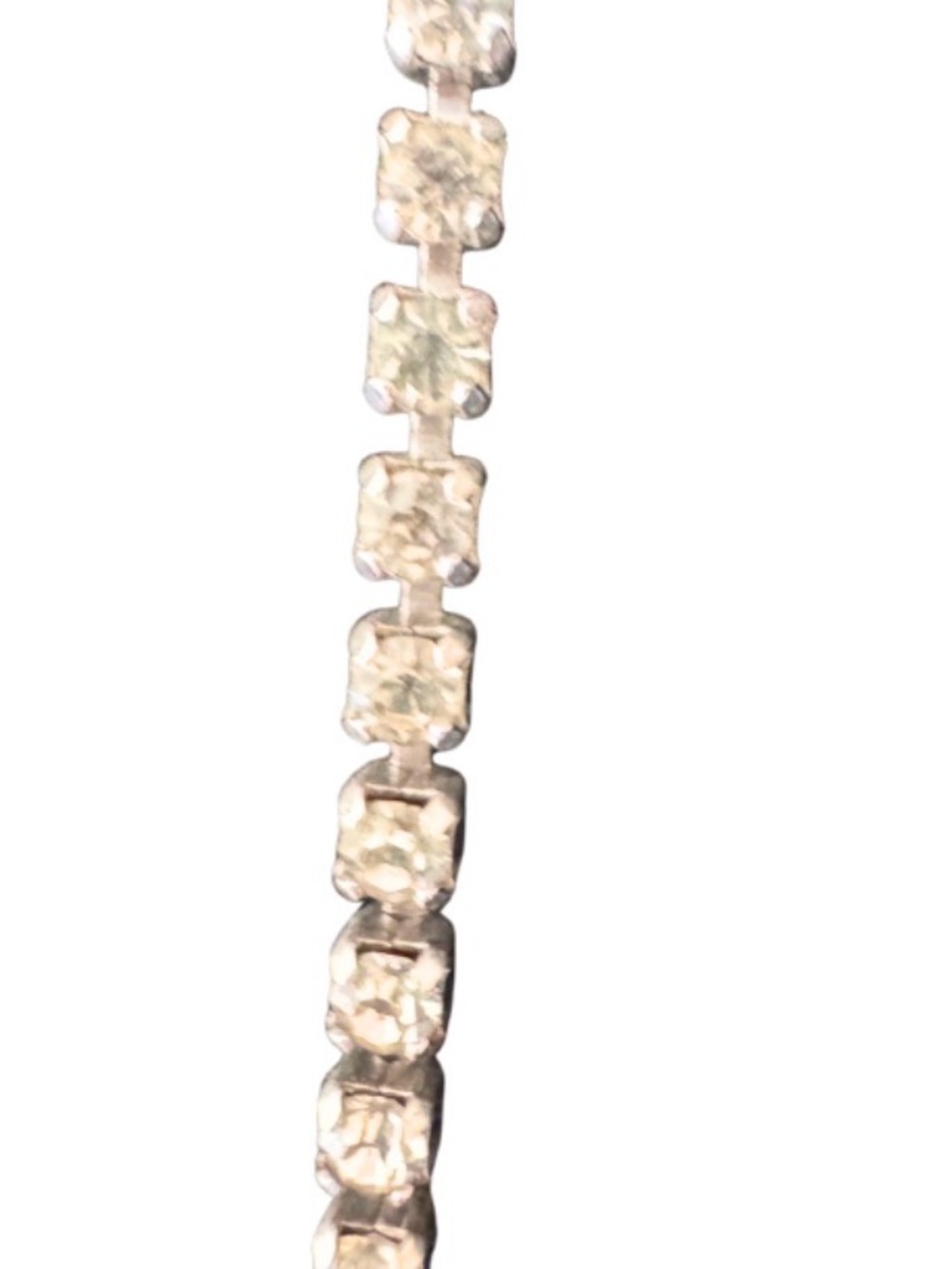 WEISS Lasso Rhinestone Necklace RARE - Picture 3 of 4